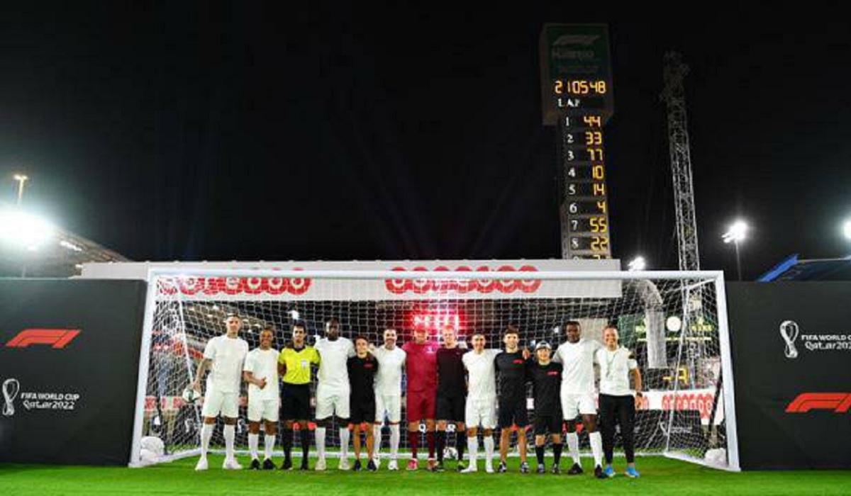 Formula One Marks 2022 World Cup Countdown in Qatar